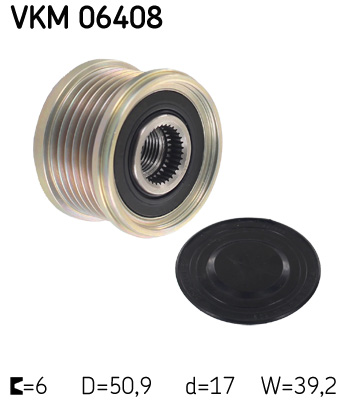 SKF Generátor szabadonfutó VKM06408_SKF